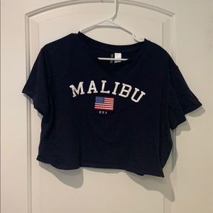 Malibu crop top